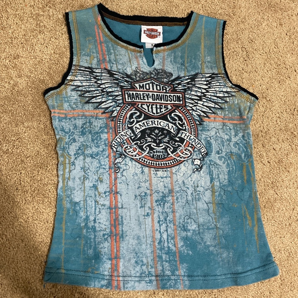 Harley Davidson tank Y2K